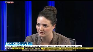 Kate Andrews argues against further regulations on payday lenders on Sky News [upl. by Felt875]