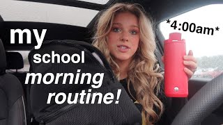 my 400am high school morning routine vlog [upl. by Eintirb]