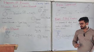 Preparation Methods of Benzene  Laboratory preparation  Ch 9 Aromatic Hydrocarbons  2nd year FSc [upl. by Narhem]