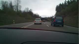 BMW E31 850i vs Porsche Cayenne [upl. by Drarig]