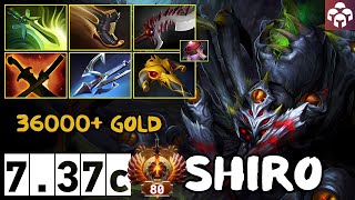 shiro  Broodmother Feeding Frenzy Carry  36000 gold  737c  Immortal Dota [upl. by Enialb]