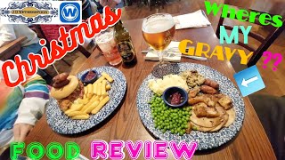 Wetherspoons Xmas menu but was it any good food foodie foodlover wetherspoons christmas [upl. by Richmal383]