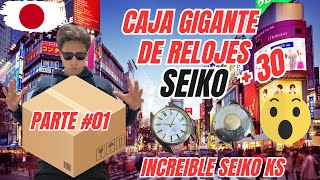 Caja Gigante de relojes Seiko UNBOXING 5 Encontramos Seiko KS la mejor caja de la historia [upl. by Pliske692]