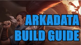 ARKADATA YASUO BUILD GUIDE League of Legends Patch 611 [upl. by Anael]