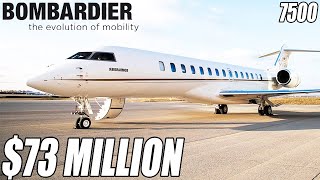 Inside The 73 Million Bombardier Global 7500 [upl. by Jarrell]