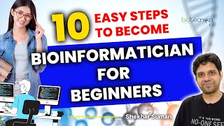 10 Easy Steps For Beginners To Start a Career in Bioinformatics bioinformatics career [upl. by Harrison]