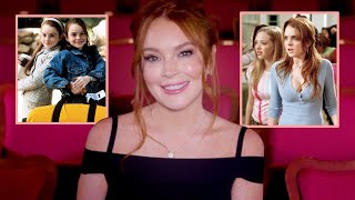 Lindsay Lohan Talks Her Most ICONIC OnScreen Moments  The Breakdown  Cosmopolitan [upl. by Seebeck]