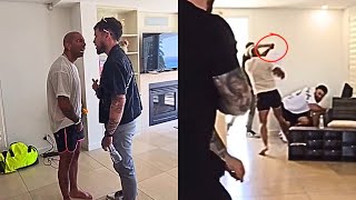 Fousey Goes MANIC and Punches His Manager While Kicking Them Out Full Clip [upl. by Gereron]