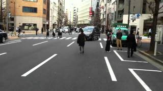 11 March 2011 Great Tokyo Earthquake First Hand From The Street [upl. by Gratt496]