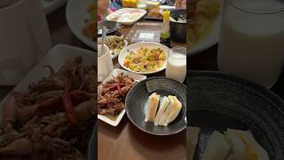 Scrambled eggs and baby squid in breakfast😋😍🤤 shotrs food makefoodeasy breakfast [upl. by Alrahc]