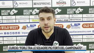 Avellino Basket lassistant coach Curcio presenta la gara con Forlìquot [upl. by Novelia]