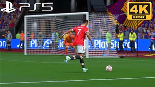 FIFA 2022 Champions League Final  PS5  4K 60FPS HDR Gameplay [upl. by Gerianne778]