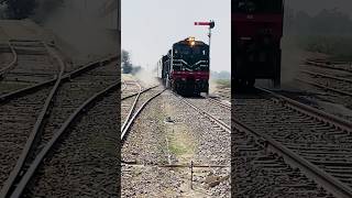 Pakistans Top Train at 115 kmh Speed expresstrain railfans viralshort [upl. by Otokam]