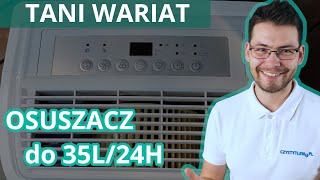 🆃🅴🆂🆃  Recenzja wydajnego osuszacza powietrza Warmtec ODT 35 [upl. by Htebzil]