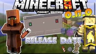 MINECRAFT PE 0170  0180 RELEASE DATE AND CONFIRMED FEATURES [upl. by Esbensen]