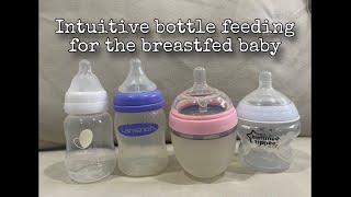 Intuitive bottle feeding for the breastfed baby [upl. by Rehttam]