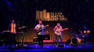 AltJ  Bloodflood Live on KEXP [upl. by Coy407]