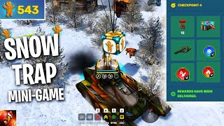 Tanki Online  Snow Trap Minigame 2024  Gauss SOLENOID COOLING augment [upl. by Odragde]