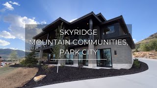 Stunning Skyridge Mountain Community Home Tour  Panoramic Views amp Mountain Modern Design [upl. by Koosis702]