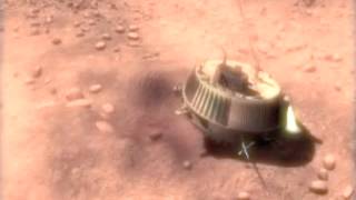 ESA Huygens Probe Bouncing on Titan color edit [upl. by Nosnev]