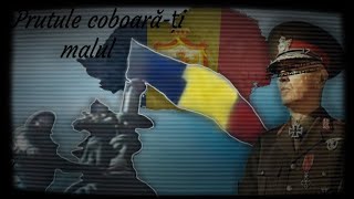 Prutule coboarăți malul  Romanian ww2 song [upl. by Leschen]