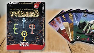 WIZARD Kartenspiel  Spielregeln TV Spielanleitung Deutsch  Amigo [upl. by Elyssa]