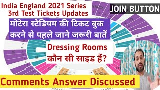 Narendra Modi Stadium Tickets Booking  India Vs England  Q amp A Discussion  Chahal Official [upl. by Chalmer]