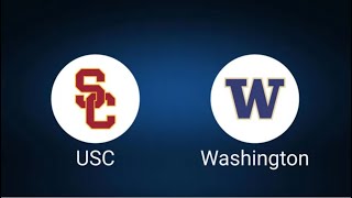 USC Trojans VS Washington Huskies College Football Preview The Margin for Error is down to nothing [upl. by Euqinitram]