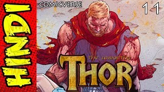 UNWORTHY THOR SAGA  PART 11  ASGARD FALLS  MARVEL COMICS IN HINDI  COMICVERSE [upl. by Niatsirt788]