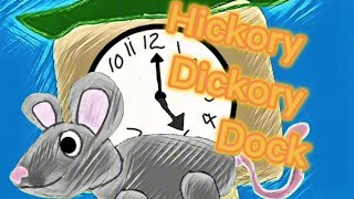 Hickory Dickory Dock Coconut Nursery Rhymes [upl. by Trometer]