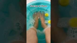 Foot spa at Home  Pedicure [upl. by Bondie461]