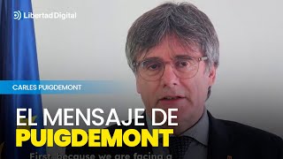 El mensaje de Puigdemont anunciando que vuelve a España [upl. by Dario]