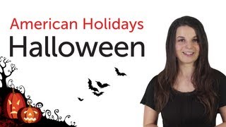 Learn American Holidays  Halloween [upl. by Jere]