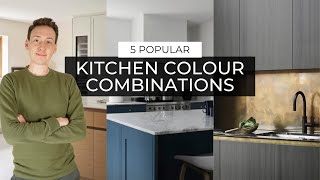 5 Kitchen Colour Combinations That Just Work 🎨 [upl. by Haroppiz]