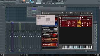 How to Route Native Instruments MultiTimbral Kontakt in FL Studio [upl. by Alius]