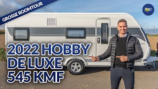 2022 Hobby De Luxe 545 KMF  Caravan  Test amp Kaufberatung  Camperland Bong [upl. by Nalniuq]