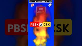 IPL Team Comparison  🏏CSK vs PBSK🏏iplcskPBSK [upl. by Eugilegna267]