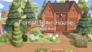 Forest Town House Animal Crossing New Horizons [upl. by Emil103]