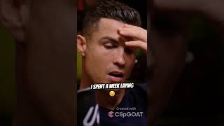 Ronaldo cant believe MrBeast spent 7 DAYS buried alive mrbeast ronaldochallenge youtube viral [upl. by Ennahtur]