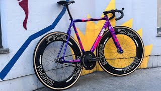 MASH AC4 Blacklight Purple  FixedGear Dream Build  Fixie Corner [upl. by Kantor]