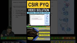 CSIRNET LIFE SCIENCES  PYQ 2023 December  VIDEO SOLUTION  previousyearquestions csirnet [upl. by Naxela]