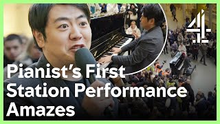 Lang Lang’s Incredible Piano Performance Draws HUGE Crowd  The Piano  Channel 4 [upl. by Narbig72]