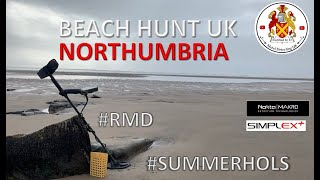 Beach Hunt Northumbria I Holiday Hunt I Metal Detecting UK I Nokta Makro Simplex I 31 [upl. by Salohcin]