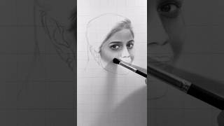 Face shading simple method ☺️☺️trending art shorts viral drawing sketch subscribe [upl. by Martica]