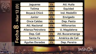 Fixture Liga Betplay 2023 I Fechas Calendario y Partidos [upl. by Nussbaum]