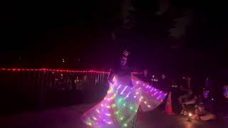 LED Dancing for Dark Circus Party at Princeton University [upl. by Lokcin]