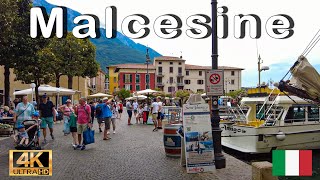 Malcesine  Lakeside Walk to remember  Garda Lake  4K in Italy [upl. by Bechler]