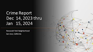 Roosevelt Park Neighborhood Crime Report  Dec 14 2023  Jan 15 2024 [upl. by Suired553]