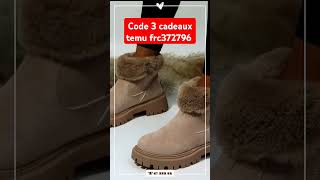 Bottes dhiver femmetendance 20242025 temu temufinds winteroutfit outfit [upl. by Kingsley]