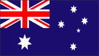 Australia Flag and Anthem [upl. by Nalrah359]